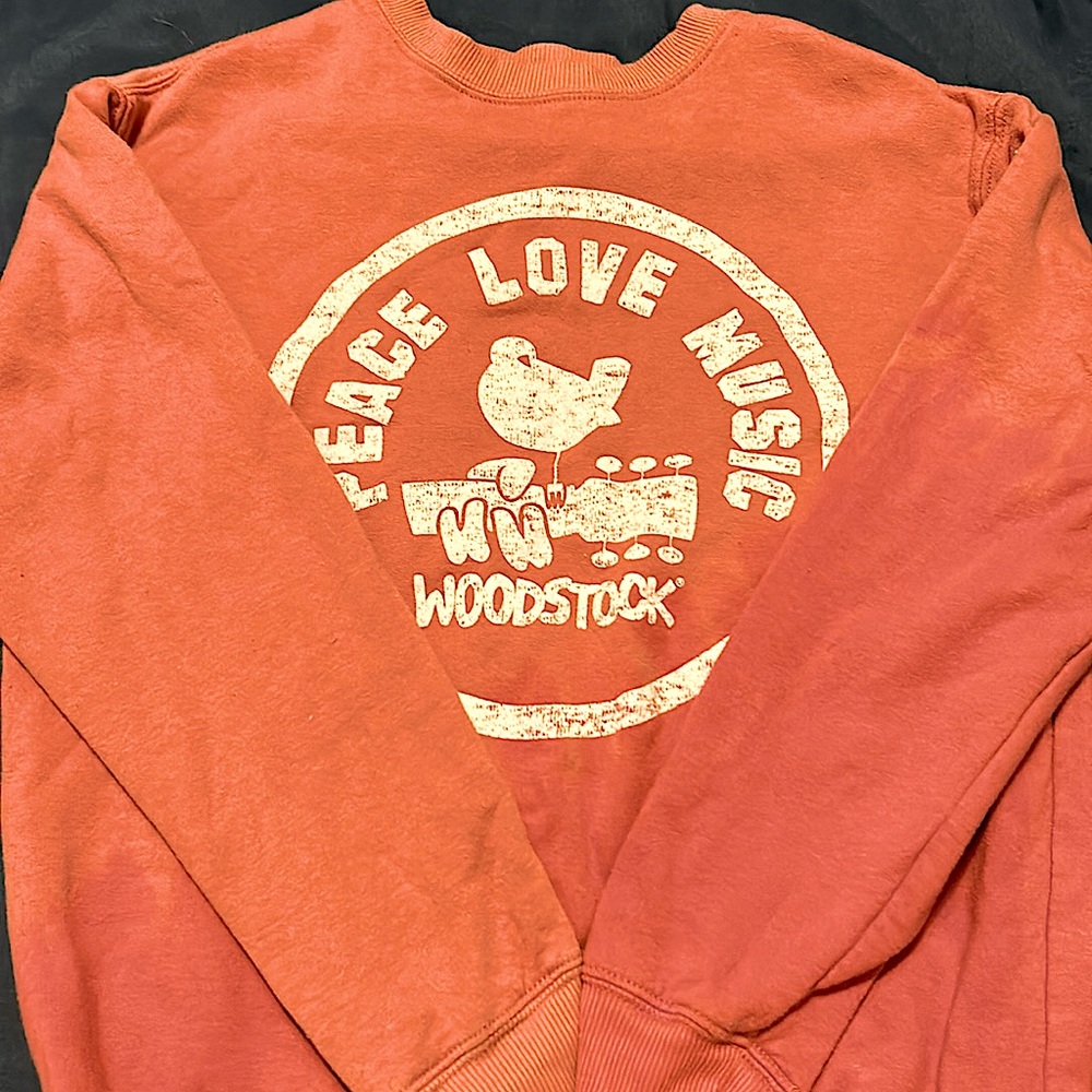Woodstock Red/Pinkish Crewneck